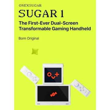 OneXPlayer ONEXSUGAR Sugar 1 Gen3 Dual-Screen Transforming Handheld Game Console